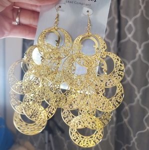 Dancing Gold Earrings